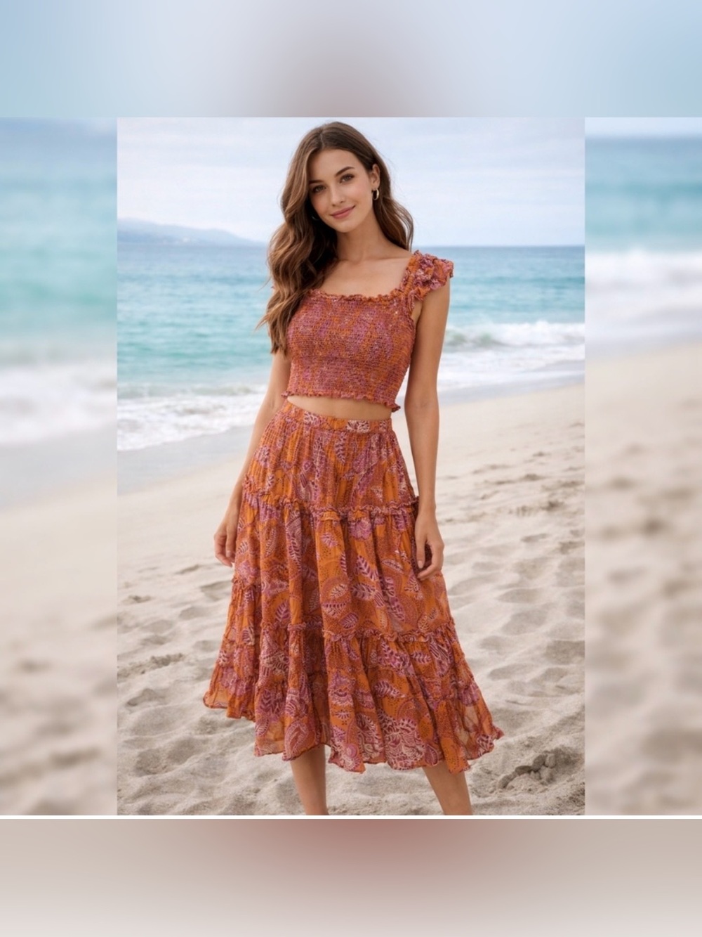 NWT House of Harlow 1960 Two Piece Top & Skirt Set Medium